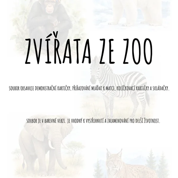 Zvířata ze zoo