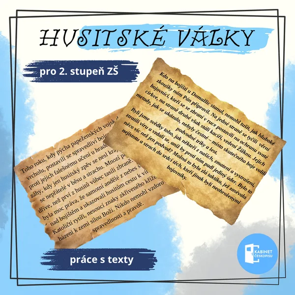 Husitské války - práce s texty