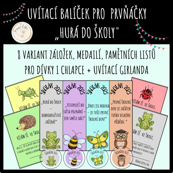 Uvítací balíček pro prvňáčky - „Hurá do školy"