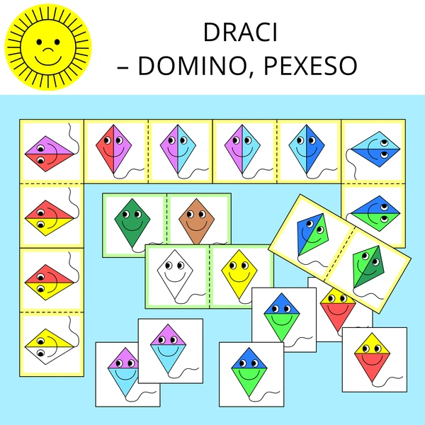 DRACI - DOMINO, PEXESO