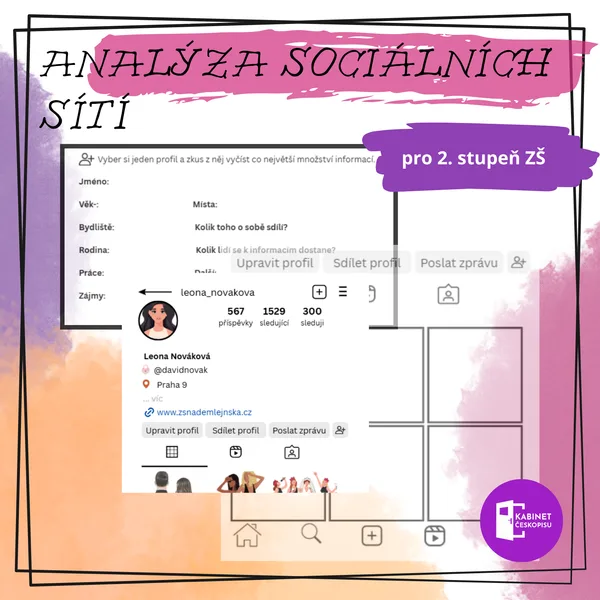 Analýza sociálních sítí - bezpečnost na internetu