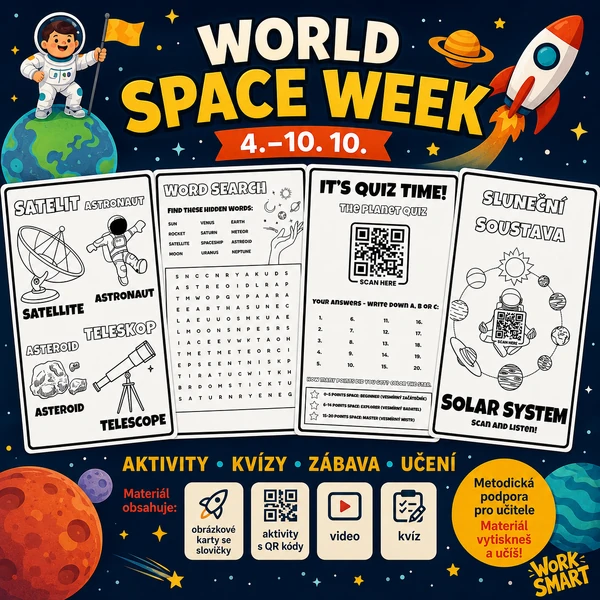 World Space Week - Materiál do AJ