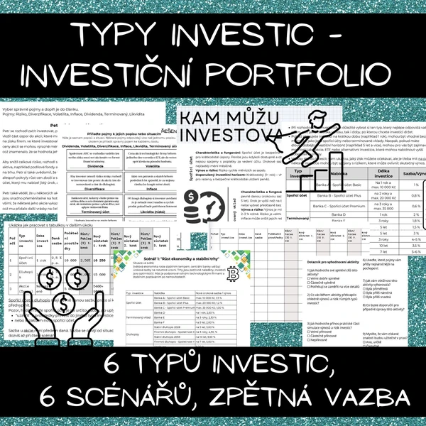 Typy investic - investiční portfolio 1